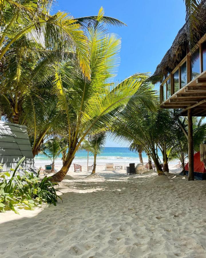 Camping Chavez Tulum Exterior foto