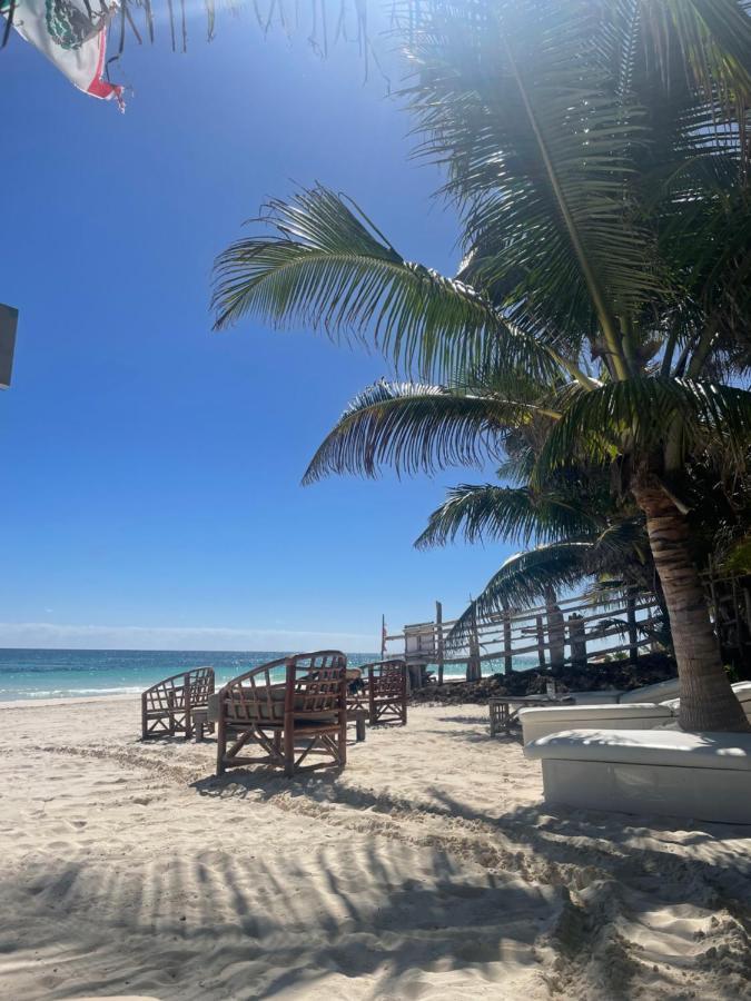 Camping Chavez Tulum Exterior foto