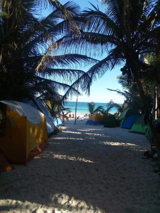 Camping Chavez Tulum Exterior foto